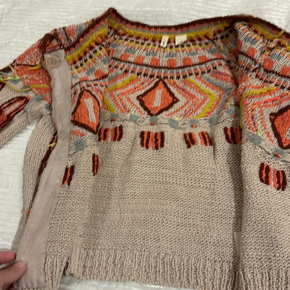 RARE- Anthropologie moth sweater - Picture 8 of 9